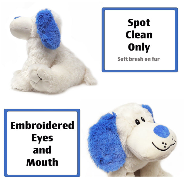 Rainbow Lites Puppy Dog Glow Plush LED Night Light Up Stuffed Animal 2 Pack Set