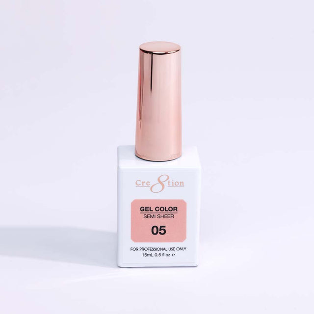 Cre8tion Gel Collection- Semi Sheer Gel Color 0.5 oz