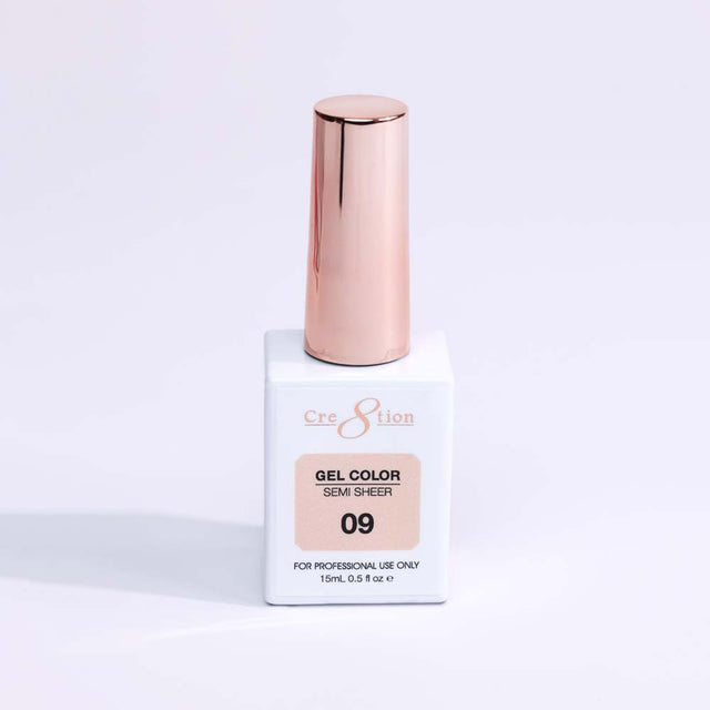 Cre8tion Gel Collection- Semi Sheer Gel Color 0.5 oz