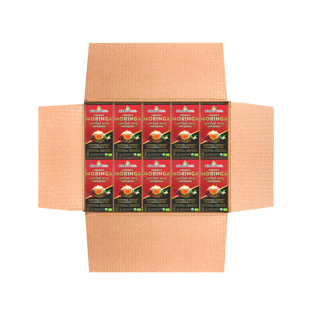 Moringa Energy Tea, Cherry Chamomile