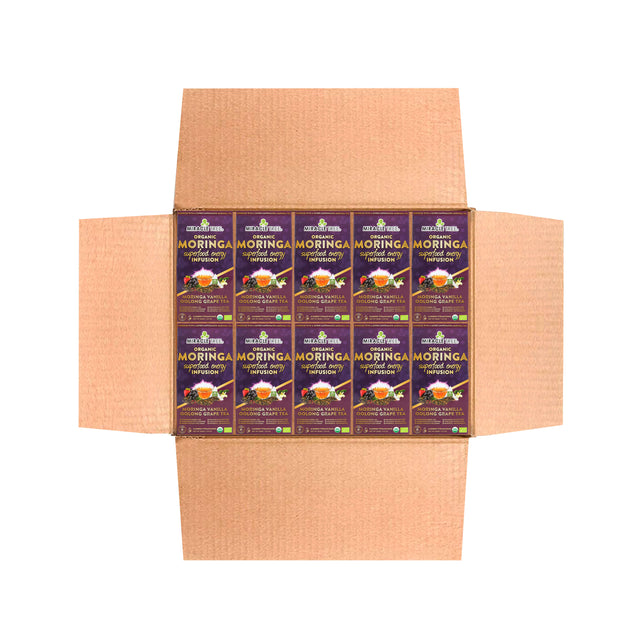 Moringa Energy Tea, Grape Vanilla