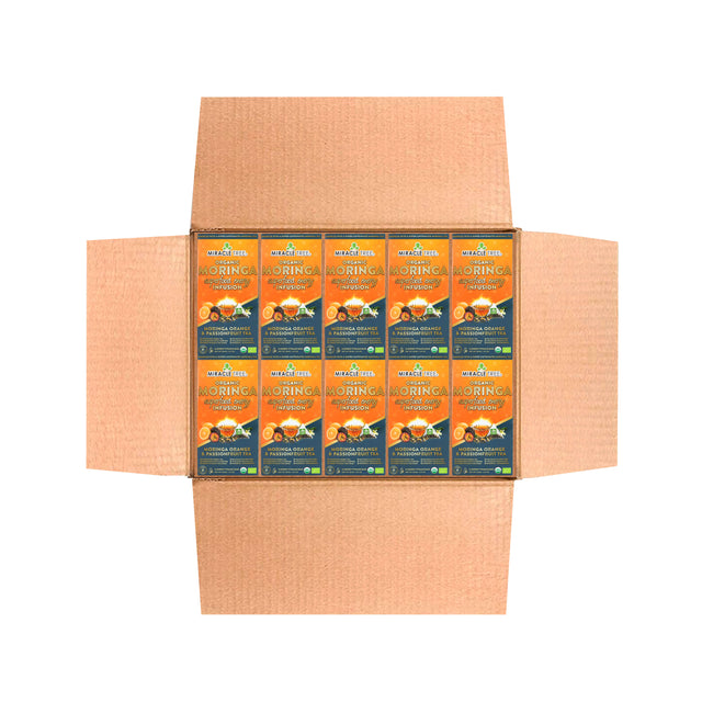 Moringa Energy Tea, Orange Passionfruit
