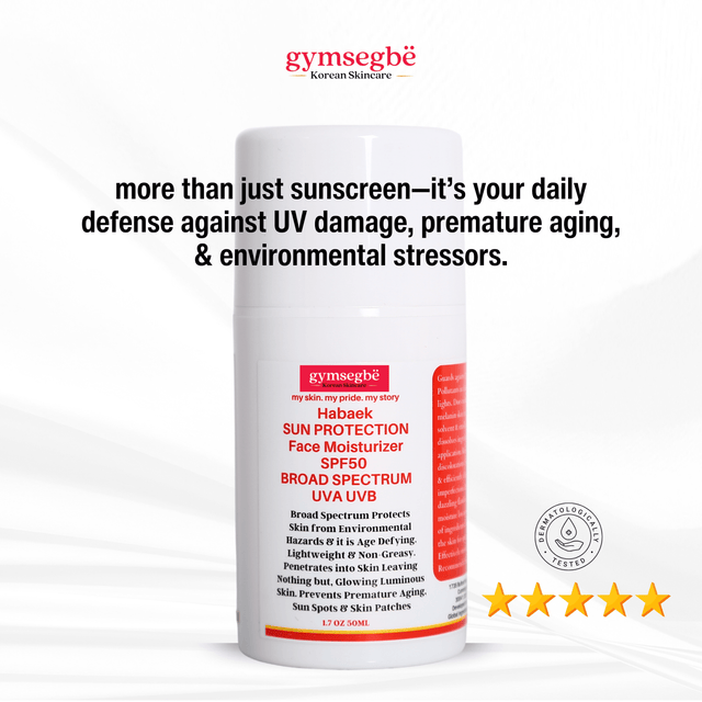 Habaek Sun Protection Face Moisturizer SPF50