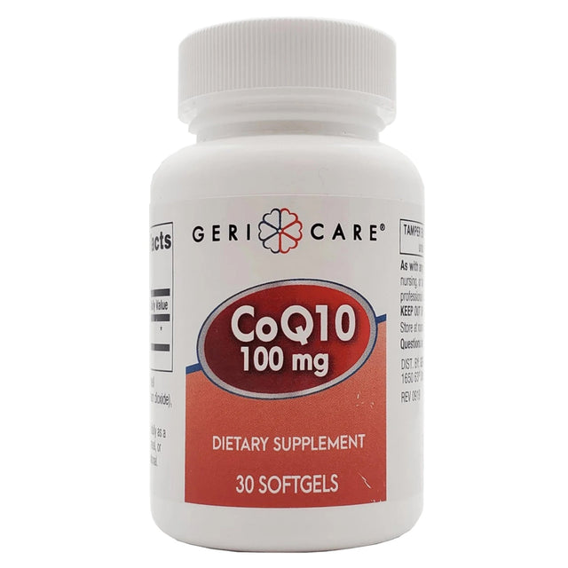 Geri-Care Coenzyme Q-10 Supplement, 100 mg