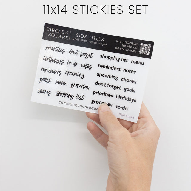 Ever Changing Acrylic Calendar | Minimalist Horizontal