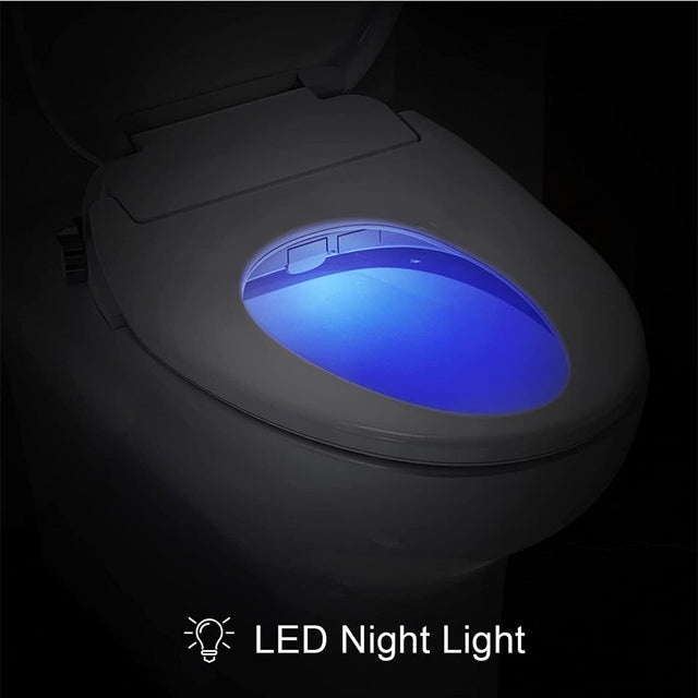 BUTT BUDDY Suite - Smart Bidet Toilet Seat Attachment (Cool & Warm Water Sprayer, Air Dryer & Heated Seat )