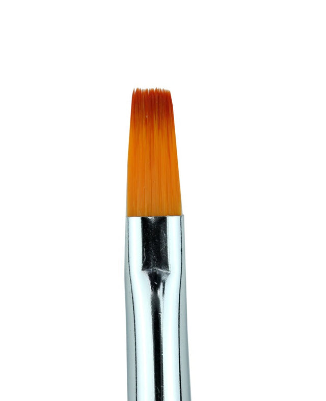 Synthetic Gel Brush - Square - Light Brown Hair