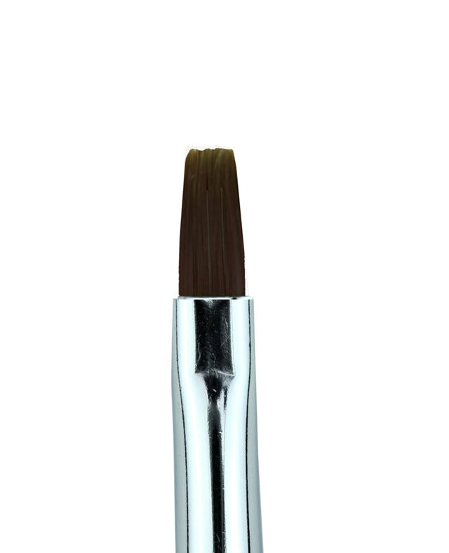 Synthetic Gel Brush - Square- Dark Brown Hair