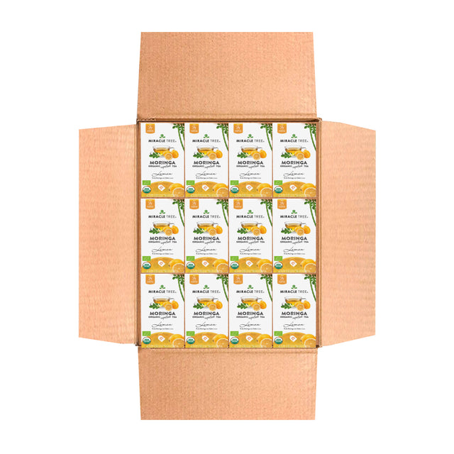 Organic Moringa Tea, Lemon
