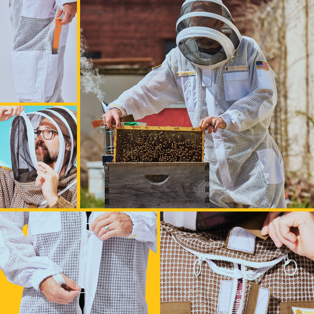 Professional Triple Layer Ventilated Full Beekeeping Suit
