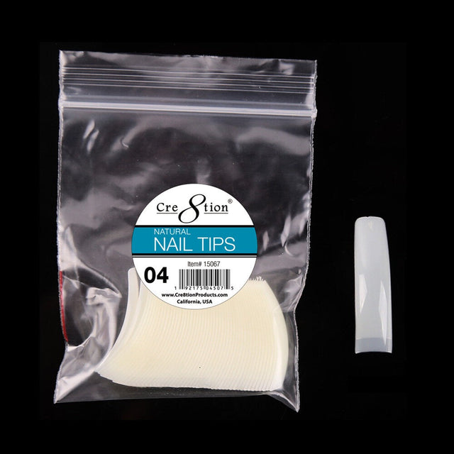 Nail False Tip Bag Natural 5,000pcs