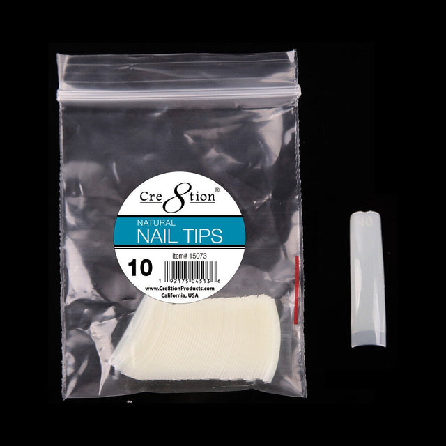 Nail False Tip Bag Natural 5,000pcs