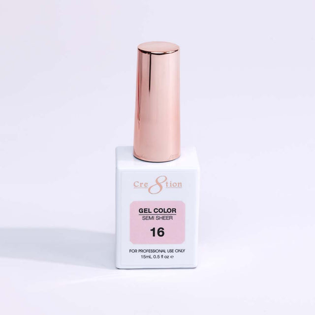 Cre8tion Gel Collection- Semi Sheer Gel Color 0.5 oz