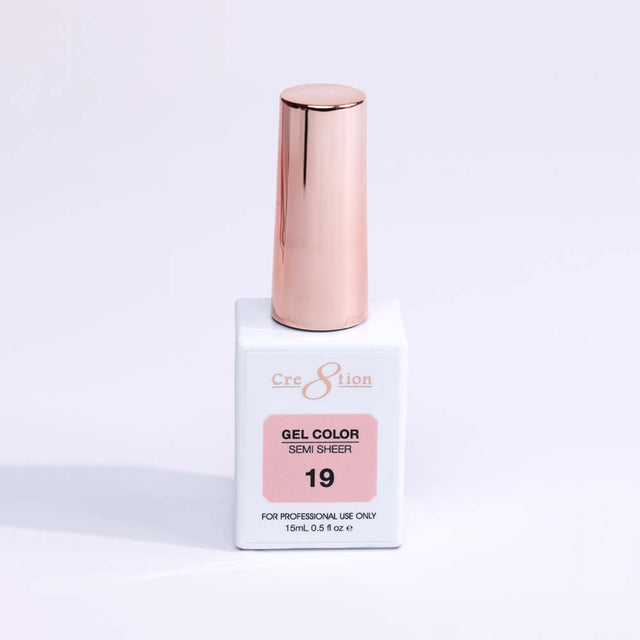 Cre8tion Gel Collection- Semi Sheer Gel Color 0.5 oz