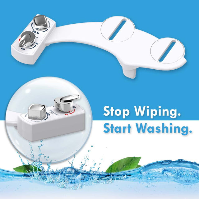 BUTT BUDDY Spa - Cool & Warm Water Sprayer Bidet Toilet Attachment