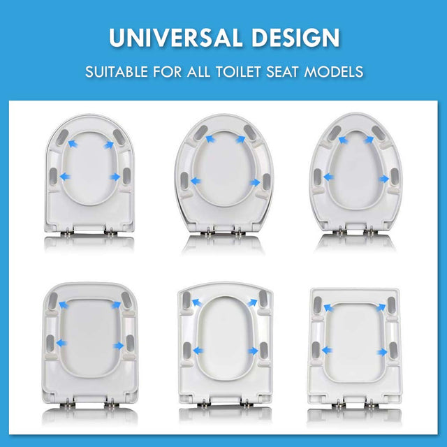 Bumpy Bumpers - Toilet Seat Spacers (4 Pack)