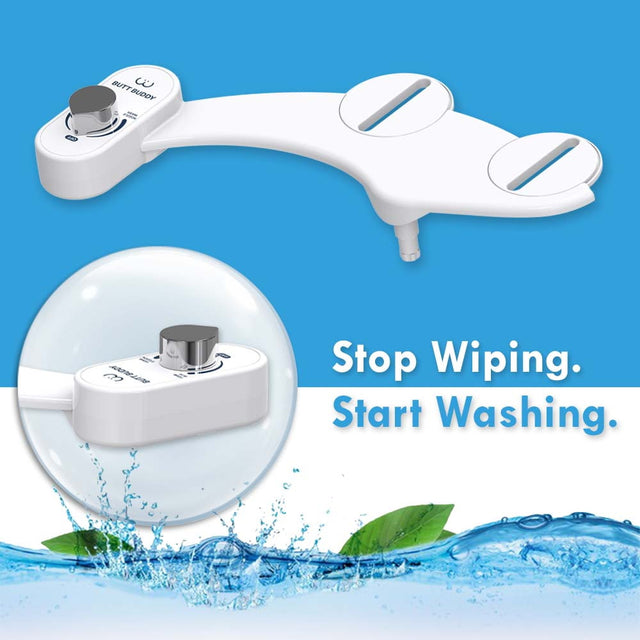 BUTT BUDDY - Bidet Toilet Attachment & Fresh Water Sprayer