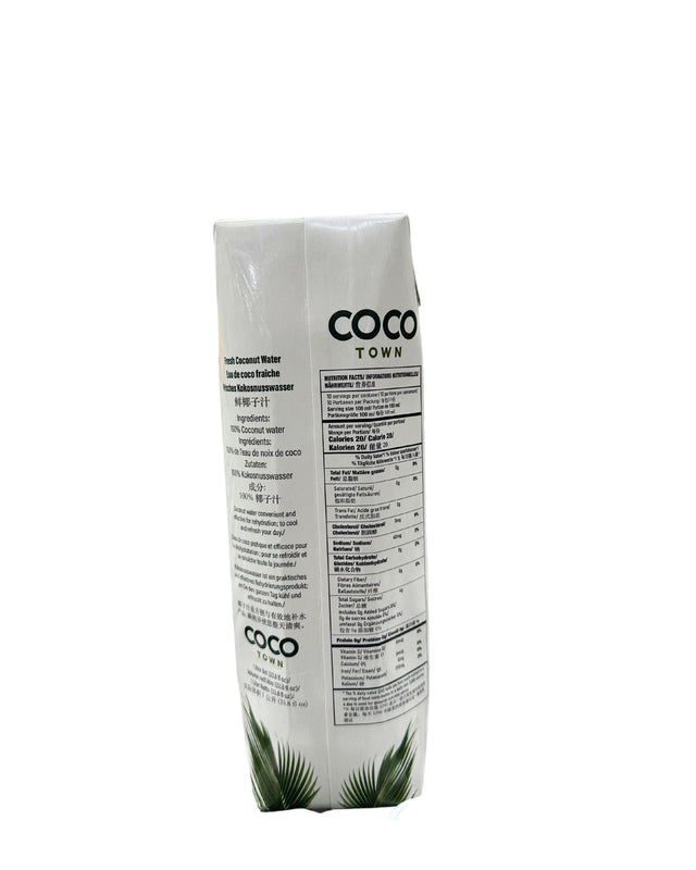 Coco Town - Fresh Coconut Water, 100% Natural Coconut Juice- 1000 ml