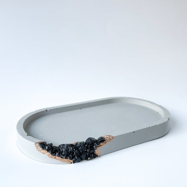 BLACK TOURMALINE VANITY TRAY