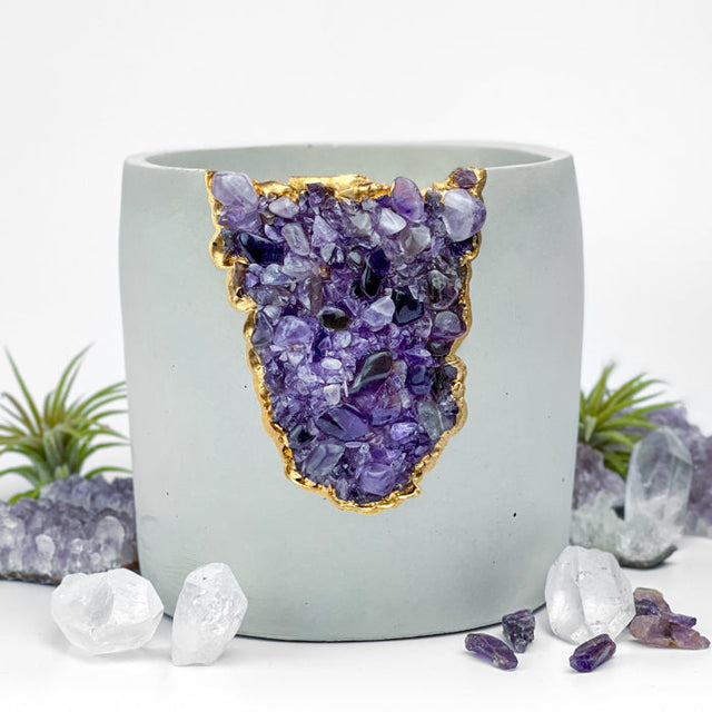 N°5 AMETHYST AURA PLANTER