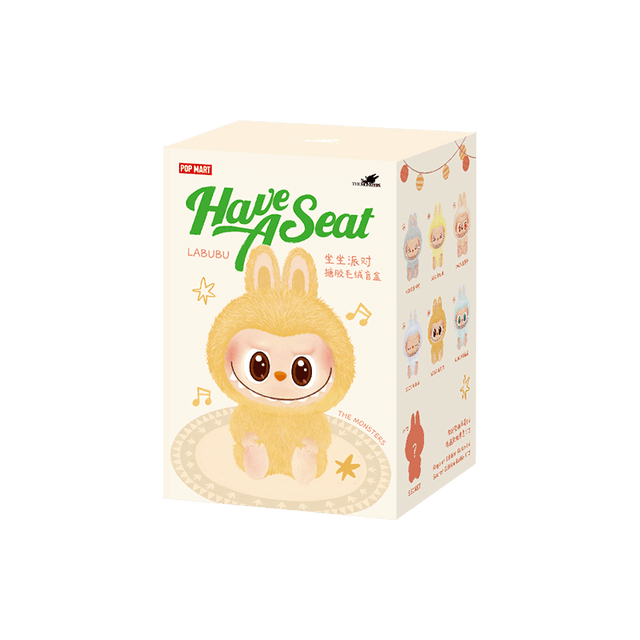 THE MONSTERS - Have a Seat Vinyl Plush Blind Box