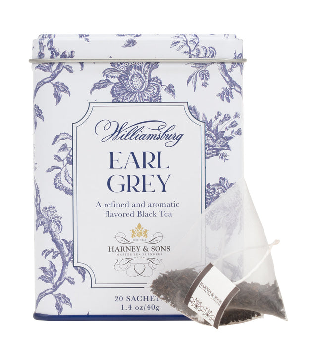 Williamsburg Earl Grey, Tin of 20 Sachets