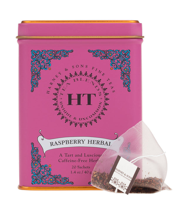 Raspberry Herbal, HT Tin of 20 Sachets