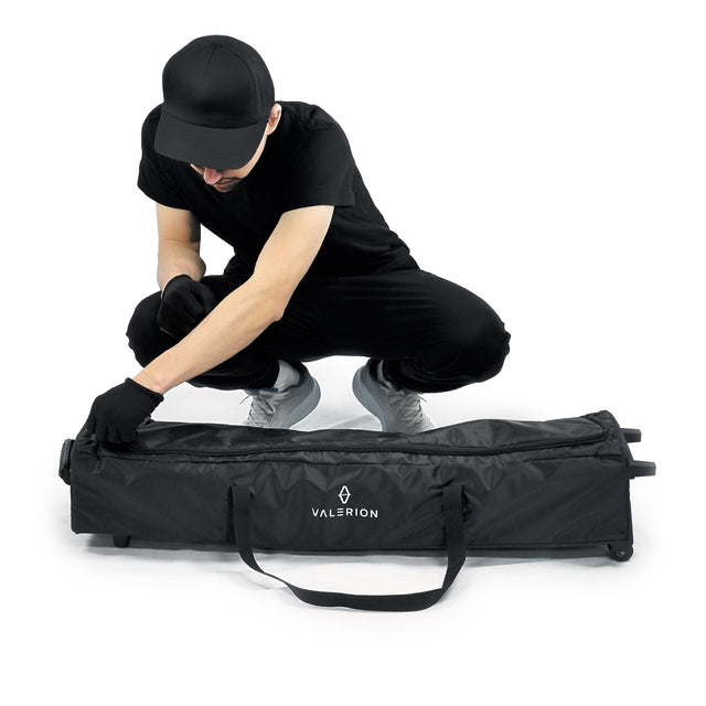 Valerion Outdoor Camping Portable Folding Matte White Screen