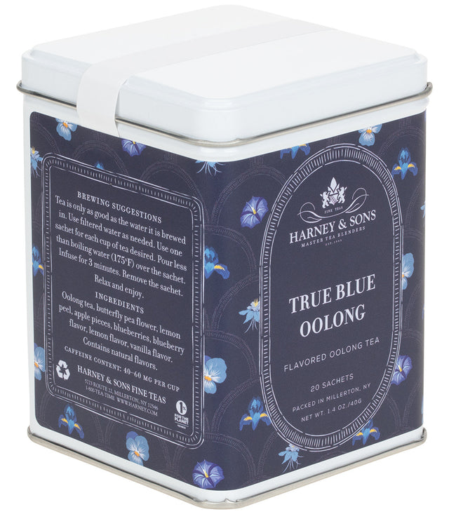 True Blue Oolong, Tin of 20 Sachets