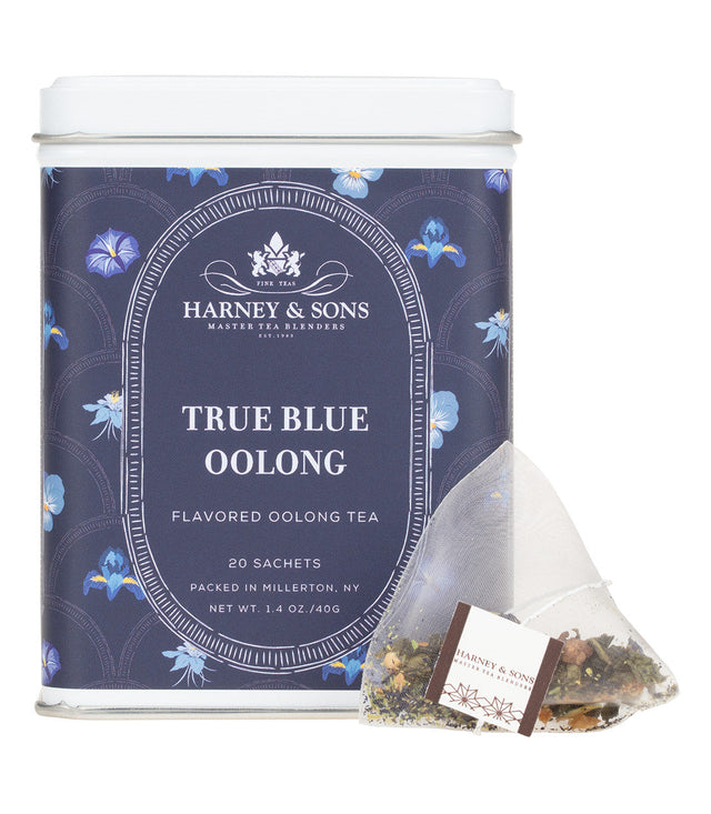 True Blue Oolong, Tin of 20 Sachets