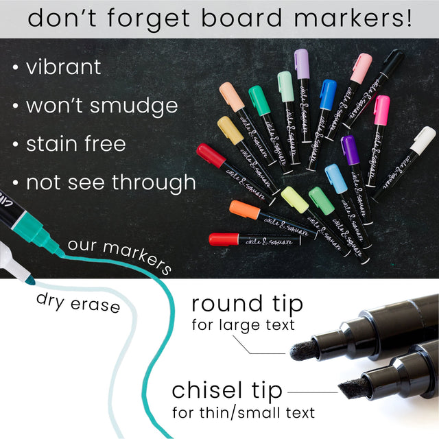 Ever Changing Acrylic Calendar | Classic Vertical