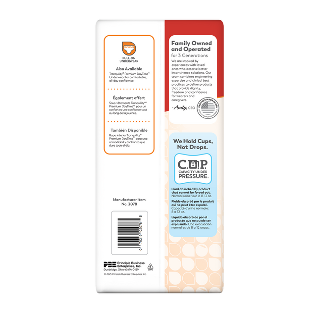 Tranquility Adult Liners, 24" x 9"