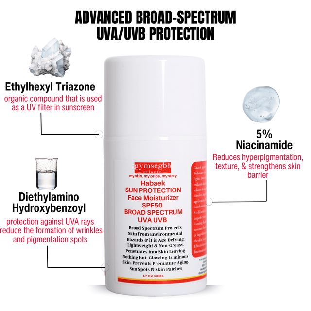 Habaek Sun Protection Face Moisturizer SPF50