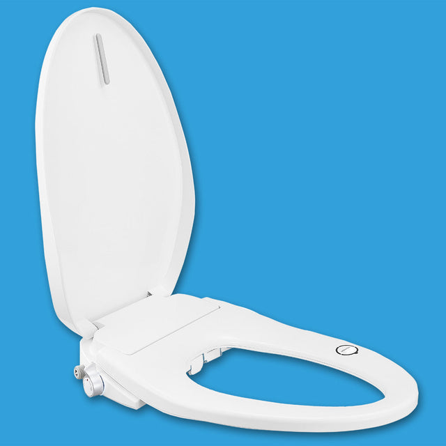 BUTT BUDDY Suite - Smart Bidet Toilet Seat Attachment (Cool & Warm Water Sprayer, Air Dryer & Heated Seat )