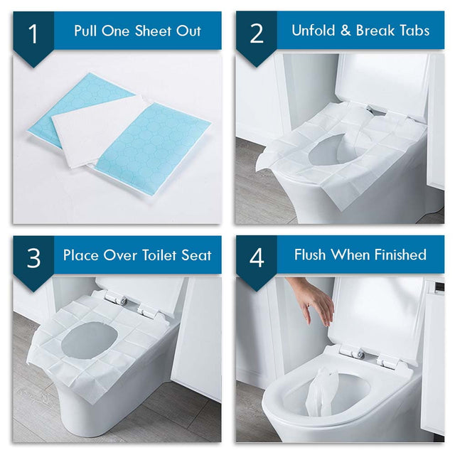 Neat Sheet - Toilet Seat Covers (10 Pack)