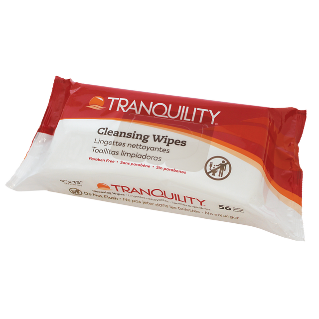 Tranquility Cleansing Wipes with Aloe