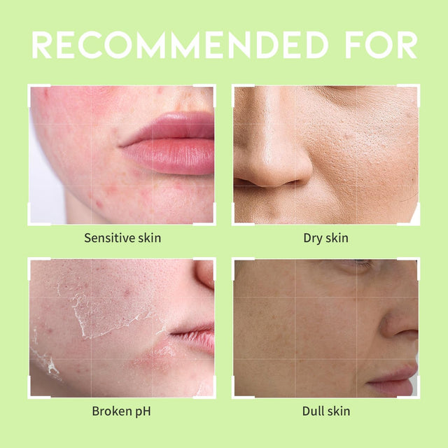 Hydrating Facial Cleanser, Gentle Soothing Korean Cleanser Face Wash for Acne-Prone Sensitive Skin. Green Plum Low Ph Cleansing Gel 200Ml 6.76 Fl. Oz.