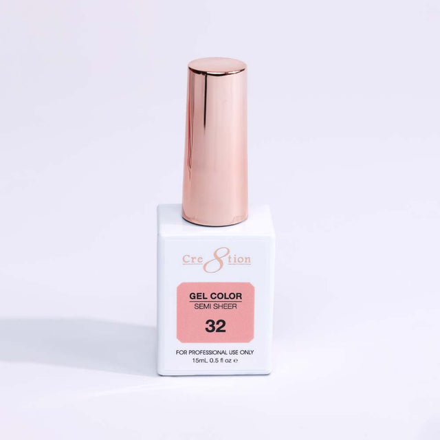 Cre8tion Gel Collection- Semi Sheer Gel Color 0.5 oz