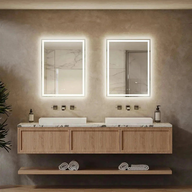 24 x 32 Inch Center Glow LED Bathroom Mirror
