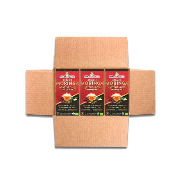 Moringa Energy Tea, Cherry Chamomile