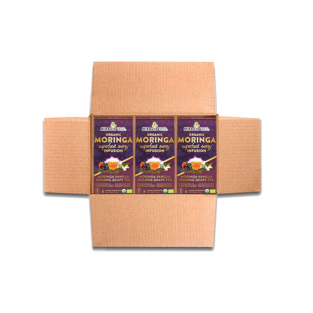 Moringa Energy Tea, Grape Vanilla