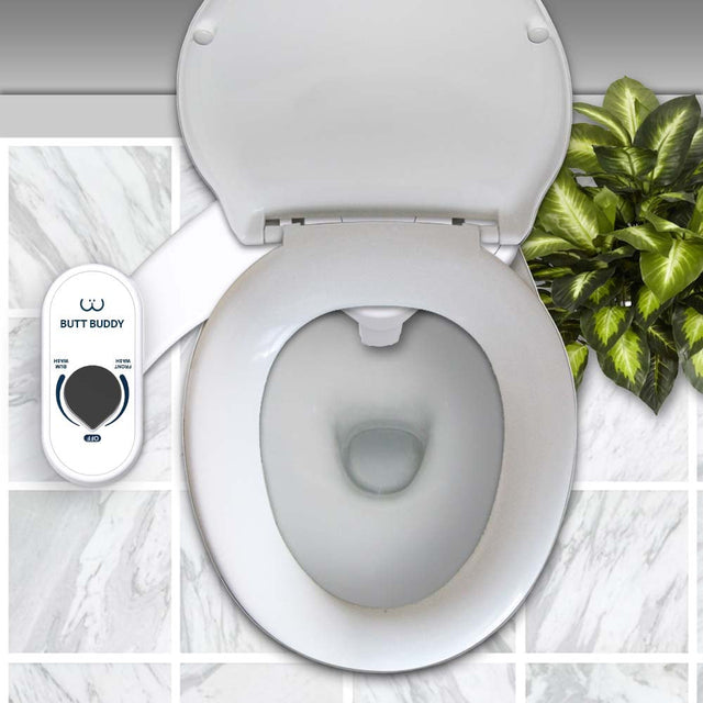 BUTT BUDDY Duo - Rear & Front Water Sprayer Bidet Toilet Attachment