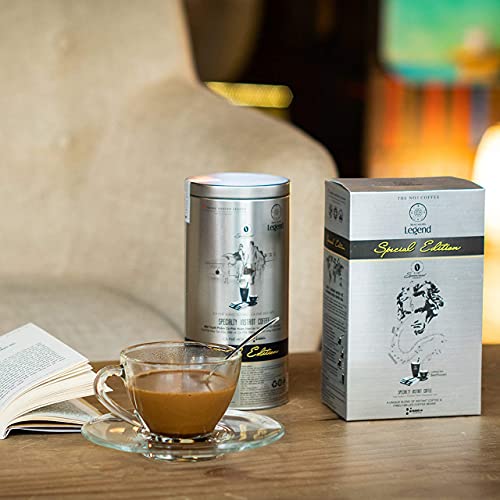 Trung Nguyen Legend Premium Instant Coffee for Energy Boost by NANO+ Technology - 18 Packets/Box