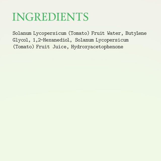 FULLY Green Tomato Toner