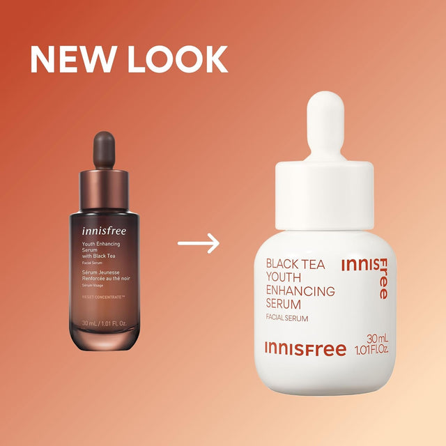 Black Tea Youth Enhancing Serum, Korean Serum with Niacinamide for Firming and Glow