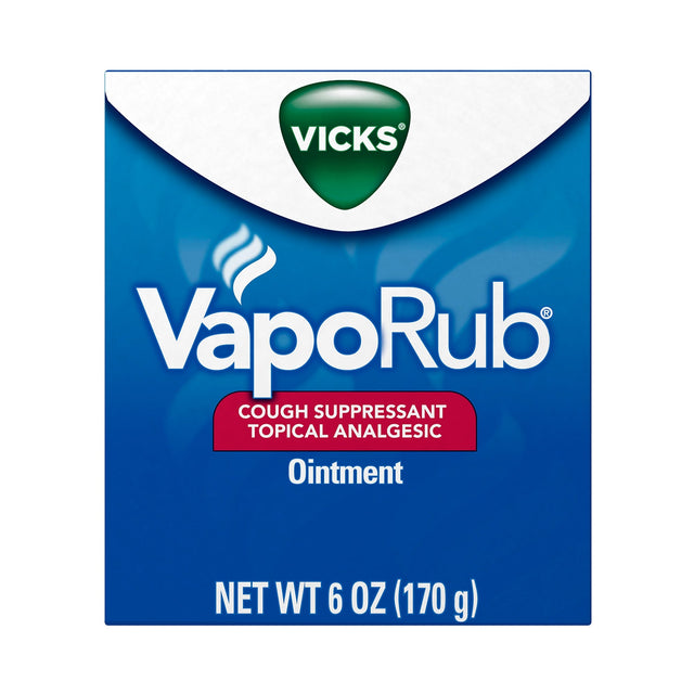 Vicks VapoRub Chest Rub Cough Suppressant Ointment