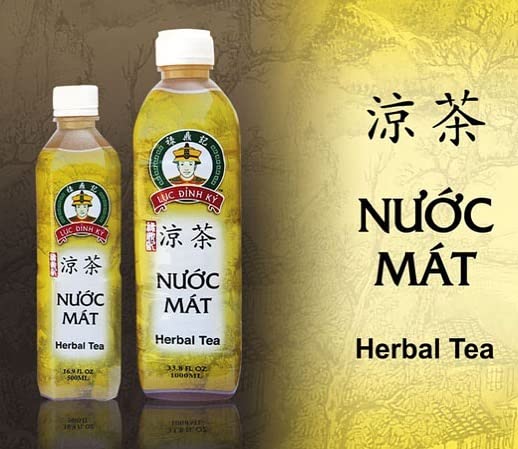 Luc Dinh Ky Chrysanthemum Herbal Tea - Ready To Drink - 32.8 Fl Oz. 1000ml (Pack of 1) Made in USA