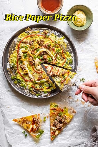 MekomanRice Papers - Bánh Tráng Wrappers for Spring rolls Round 22cm, 12oz