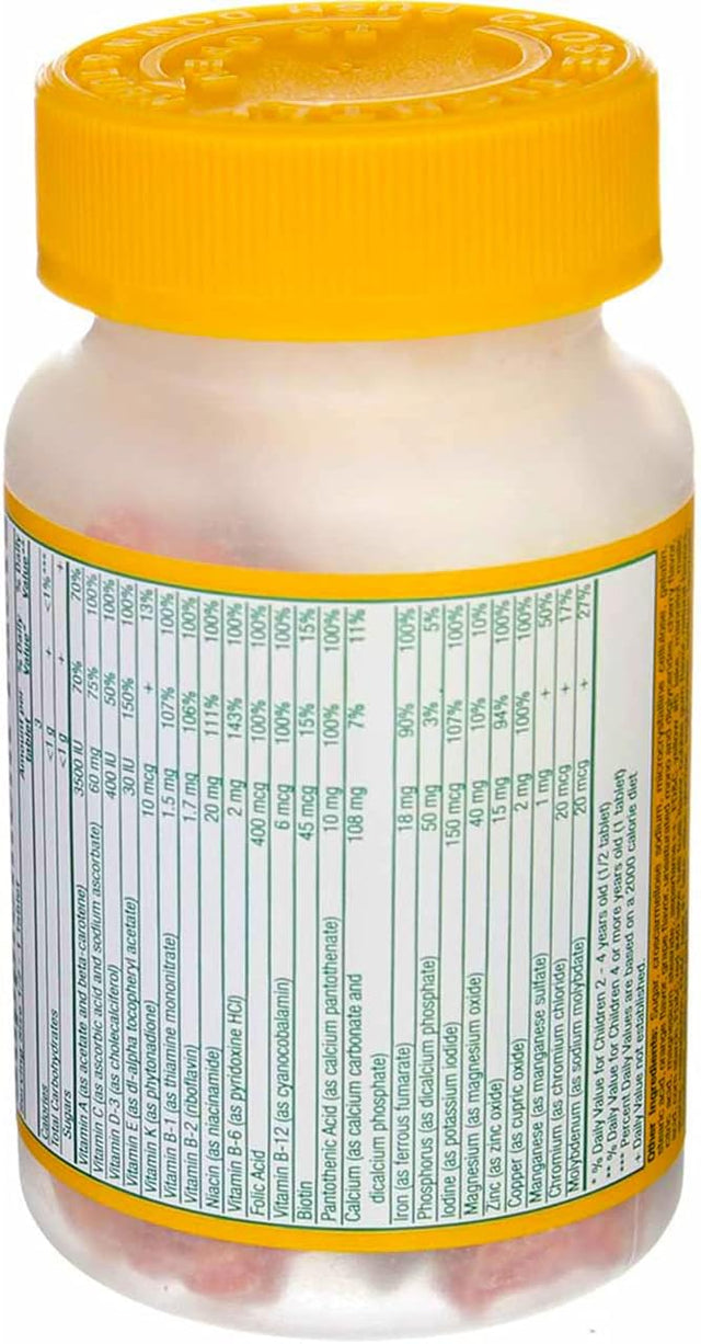 Rugby Cerovite Jr. Children’s Multivitamin Supplement, 60 tablets