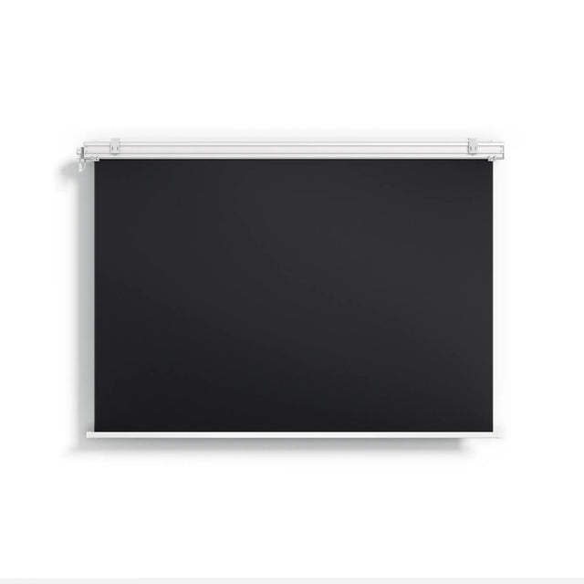 Valerion Backyard Weather Proof Motorized Drop Down Matte White Screen